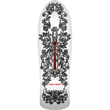Powell Peralta Tommy Guerrero 9.85 X 31.35 white Skateboard Deck