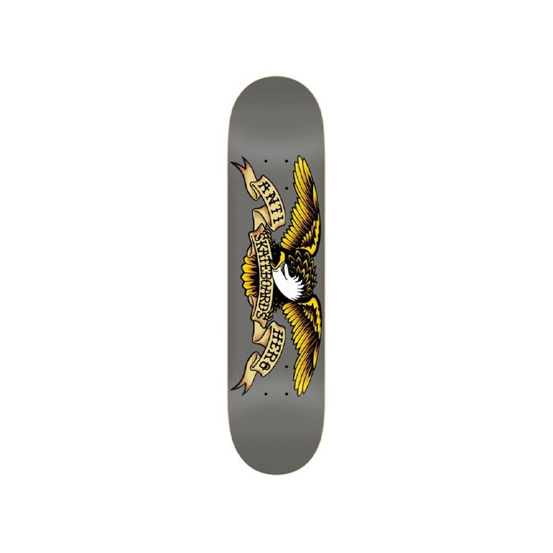 Anti-Hero planche skateboard Classic Eagle 8.25 X 32 Grey