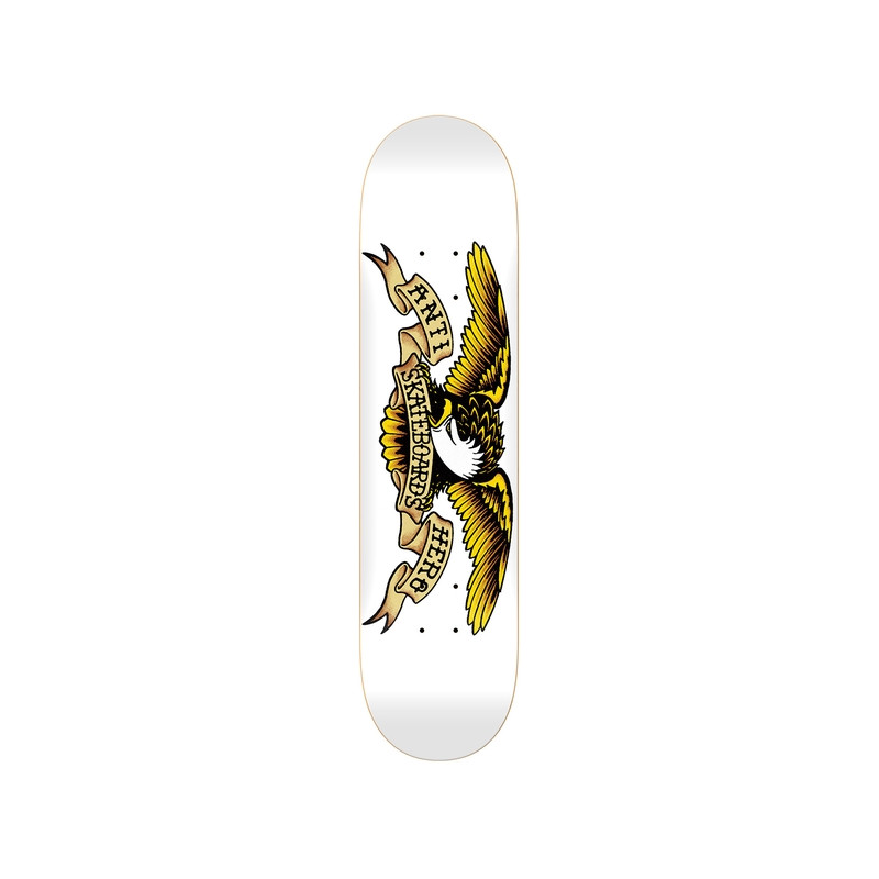 Anti-Hero planche skateboard Classic Eagle 8.75 X 32.75 White
