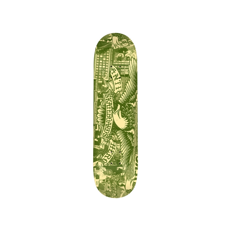 Anti-Hero planche skateboard Pp Wheel Of Antihero Tan 8.06 X 31.8