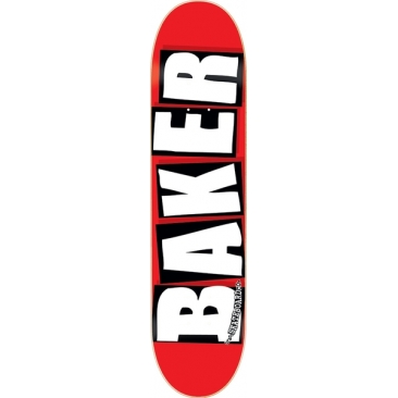 Baker Brand Logo White 8.25 X 31.75 Planche Skateboard