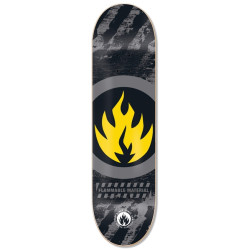 Black Label planche skateboard Circle Flame 8.38 X 32.5 14.5
