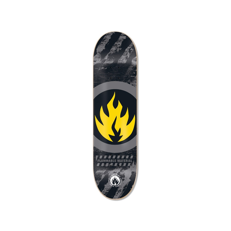 Black Label planche skateboard Circle Flame 8.38 X 32.5 14.5