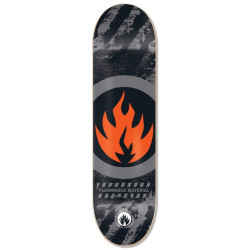 Black Label planche skateboard Circle Flame 8.5 X 32.38 14.5