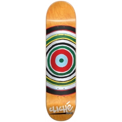 Cliché Planche Skateboard Painted Circle Rhm Multi 8.25 X 32.1 Wb 14.25 