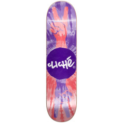 Cliché planche skateboard Peace Rhm Purple Red 8.0 X 31.56 Wb 14