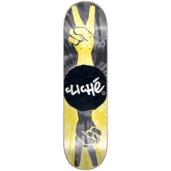 Cliché Planche Skateboard Peace Rhm Yellow Black 8.0 X 31.56 