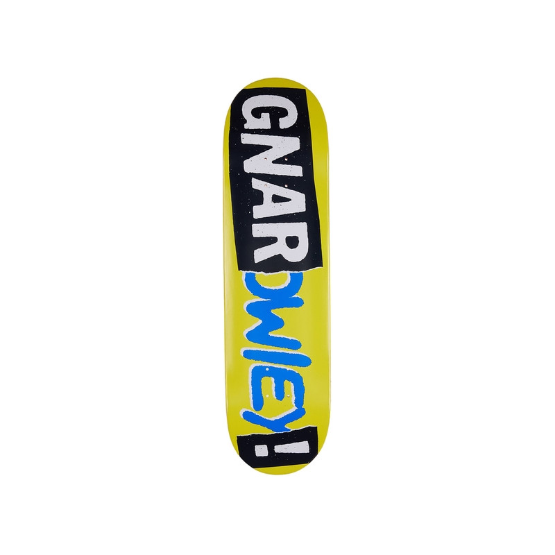 Free Dome planche skateboard Gnarowley 8.32 Yellow