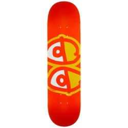 Krooked Planche Skateboard Eyes Orange 8.25 X 32 - 14.38 