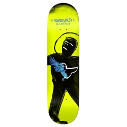 Krooked Planche Skateboard Narvaez Blue Bird Yellow 8.25 X 31.5 X 13.88 