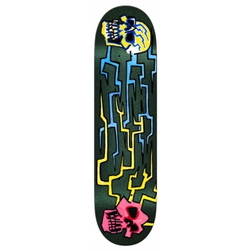 Krooked Worrest Skull Bolt Twin Slick 8.3 X 31.9 - 14.4 Planche Skateboard