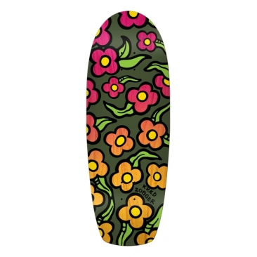 Krooked Zogger Widstyle Flowers 10.75 X 30 - 14.3 Planche Skateboard