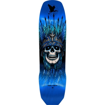 Powell Peralta Andy Anderson Heron Blue Foil 8.45 X 31.8 Planche Skateboard
