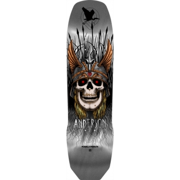 Powell Peralta Andy Anderson Heron Silver 8.45 X 31.8 Planche Skateboard