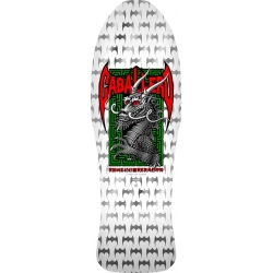 Powell Peralta Planche Skateboard Bb 17 Steve Caballero 9.95 X 29.74 White 