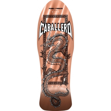 Powell Peralta Reissue Cab Chin Dragon Copper Foil 10 X 30 Planche Skateboard
