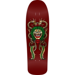 Powell Peralta Planche Skateboard Reissue Caballero Mask Burgundy Gold 10.0 X 30.8 