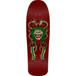 Powell Peralta planche skateboard Reissue Caballero Mask Burgundy Gold 10.0 X 30.8