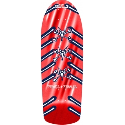 Powell Peralta Planche Skateboard Reissue Og Rat Bones Red Foil 10.0 X 30 