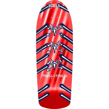 Powell Peralta Reissue Og Rat Bones Red Foil 10.0 X 30 Planche Skateboard