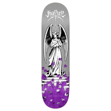 Real Hayley Pieces True Fit Grey 8.25 X 31.5 X 13.88 Planche Skateboard