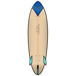 Real planche skateboard Mason Speed Egg Shaped 9.25 X 34 - 18.33