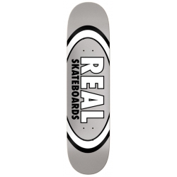Real Planche Skateboard Team Classic Oval 7.75 X 29.5 True Mid Silver 