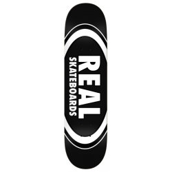 Real Planche Skateboard Team Classic Oval 8.25 X 32 Black 