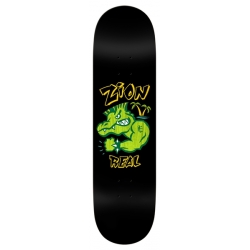 Real Planche Skateboard Zion Bad Gator Heavyweight Blk 8.5 X 31.85 - 14.25 