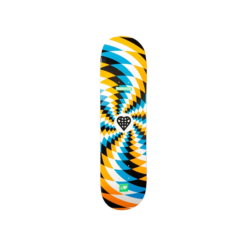 The Heart Supply planche skateboard Illusion Embossed R7 Jagger Eaton 8.0