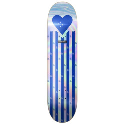 The Heart Supply planche skateboard R7 Foil Blue Stripes 8.25