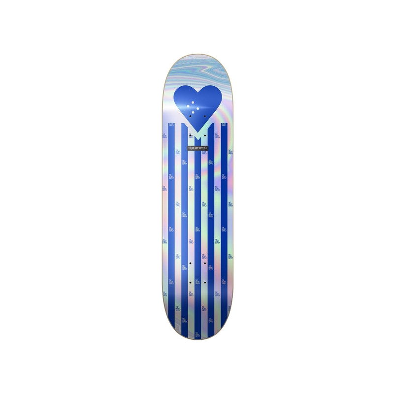 The Heart Supply planche skateboard R7 Foil Blue Stripes 8.25