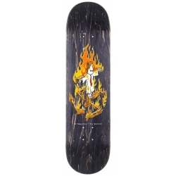 Toy Machine Planche Skateboard Templeton Charred Cross Black 8.25 X 32 