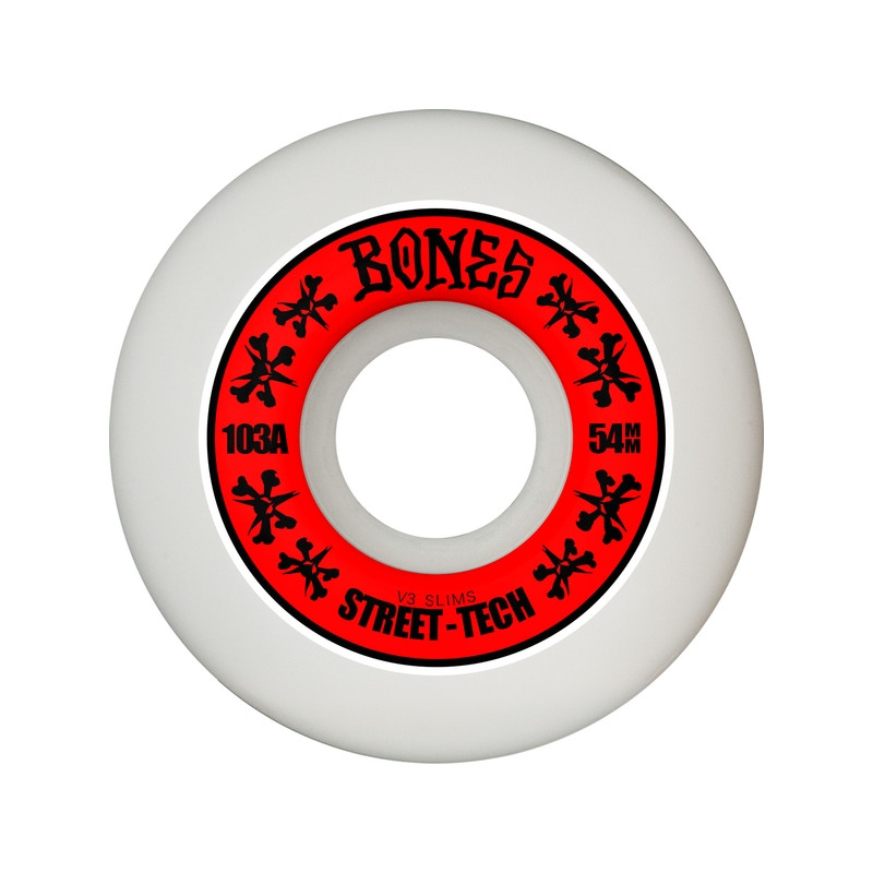 Bones roues skateboard Stf 54mm V3 Slims 103a