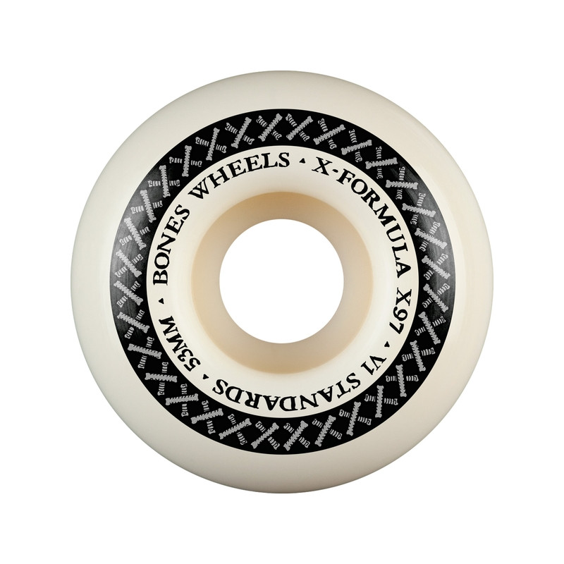 Bones roues skateboard Xf 53mm V1 Standards 97a