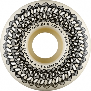 Bones Xf 54mm V7 97a Double Lock Roues