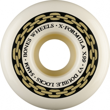 Bones Xf 54mm V7 Double Locks 99a Roues