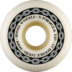 Bones roues skateboard Xf 56mm V7 Double Locks 97a