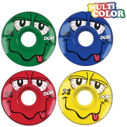DGK roues skateboard 52mm Drizzle Multi Color 101a
