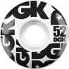 DGK roues skateboard 52mm Street Formula 101a