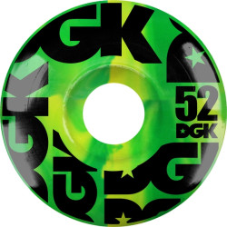 DGK roues skateboard 52mm Swirl Formula Green 101a