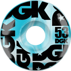 DGK roues skateboard 53mm Swirl Formula Blue 101a