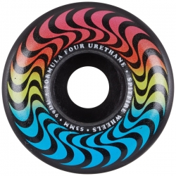 Spitfire Roues 53mm F4 99d Trippy Swirl Rad Blk 
