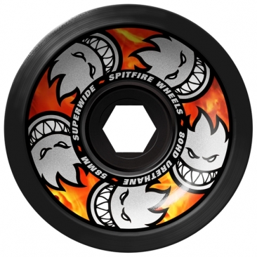 Spitfire 58mm 80hd Multiball Superwide Blk Roues
