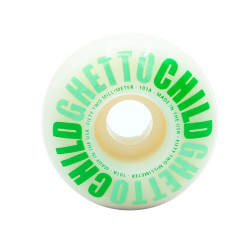 Ghetto Child roues skateboard 52mm Classic Logo Green 101a