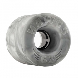 Hawgs Roues 63mm Doozies Grey White Swirl 78a 