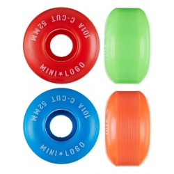 Mini Logo Roues 52mm C-cut Ii 101a Assorted 