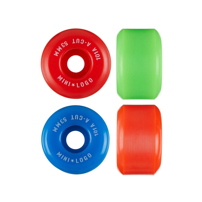 Mini Logo roues skateboard 53mm A-cut Ii 101a Assorted
