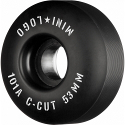 Mini Logo Roues 53mm C-cut Ii 101a Black 