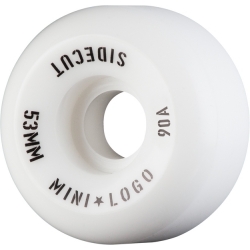 Mini Logo Roues 53mm Sidecut Hybrid Iii 90a Wht 